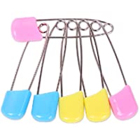 Newin Star Imperdibles para pañales-Imperdibles Pins para bebé-Pins para pañales Seguridad Multicolor para bebés (20Pcs…